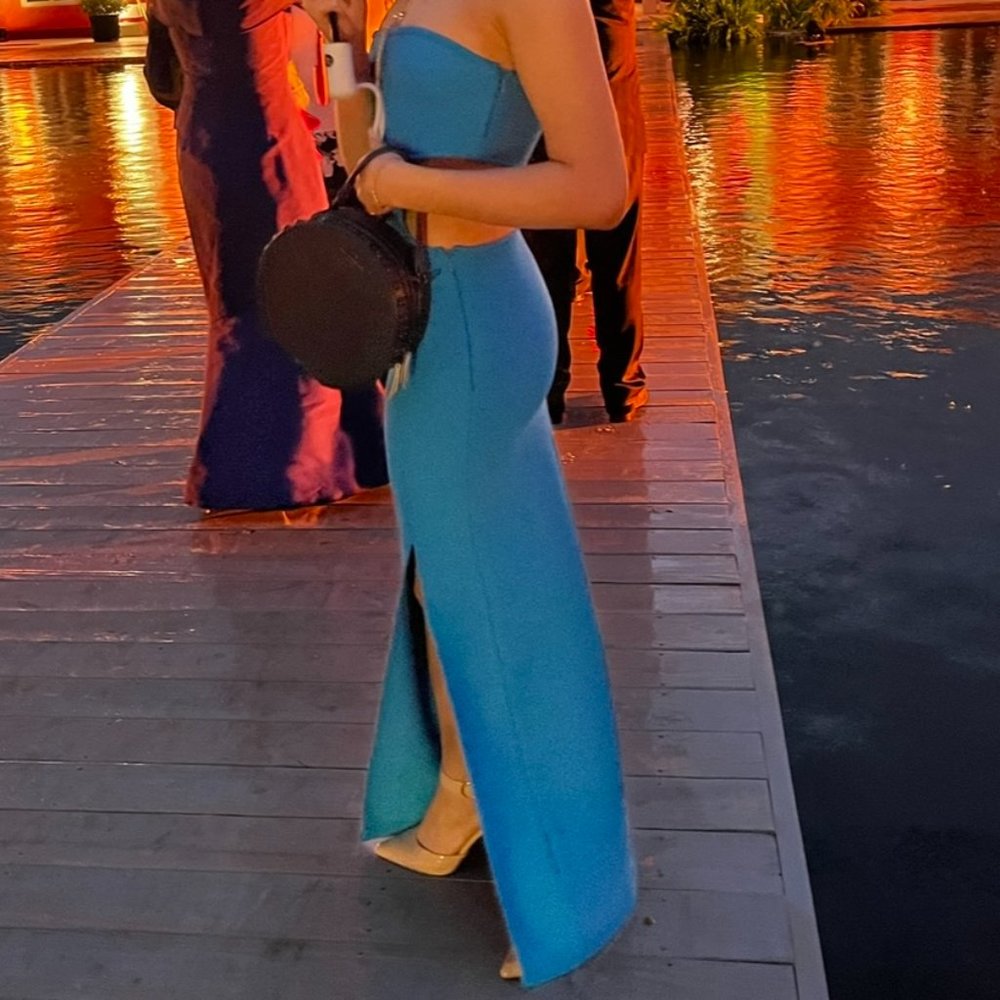 Strapless Sexy Bodycon Maxi Dress Formal